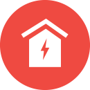 home construction and hvac systems icon