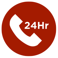 24hr call icon