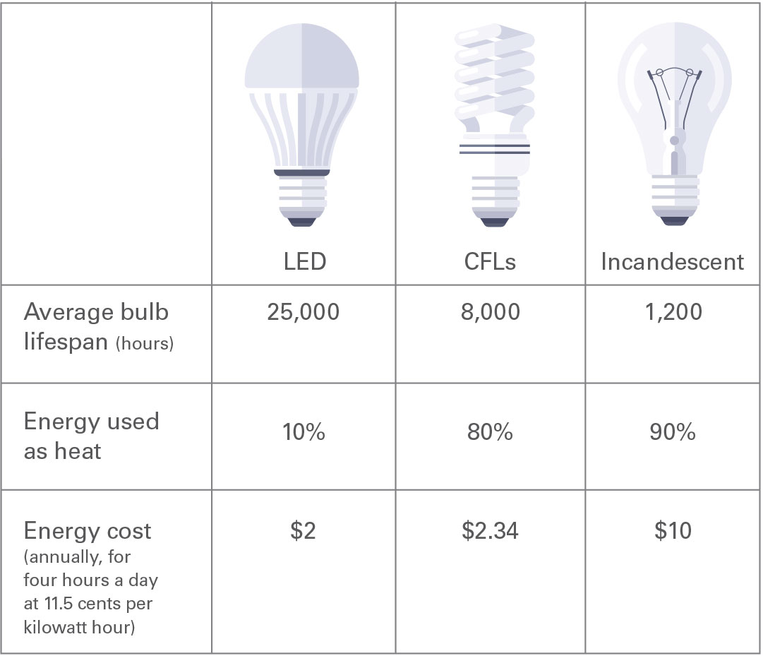 Energy Saving Lighting Beaches Energy Services